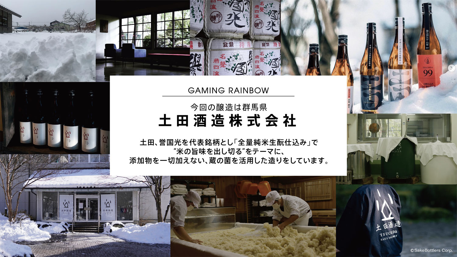 ゲーミング日本酒　GAMING RAINBOW　土田酒造