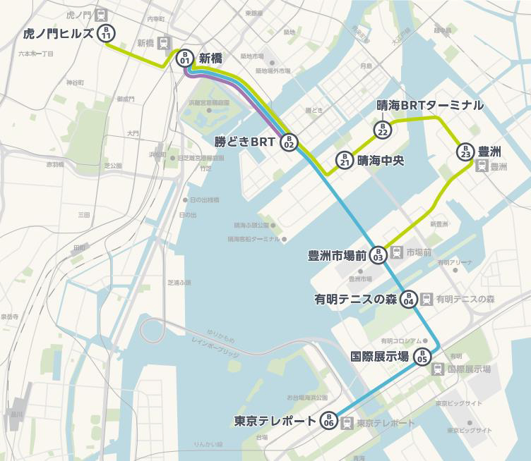 東京BRT 新ルート