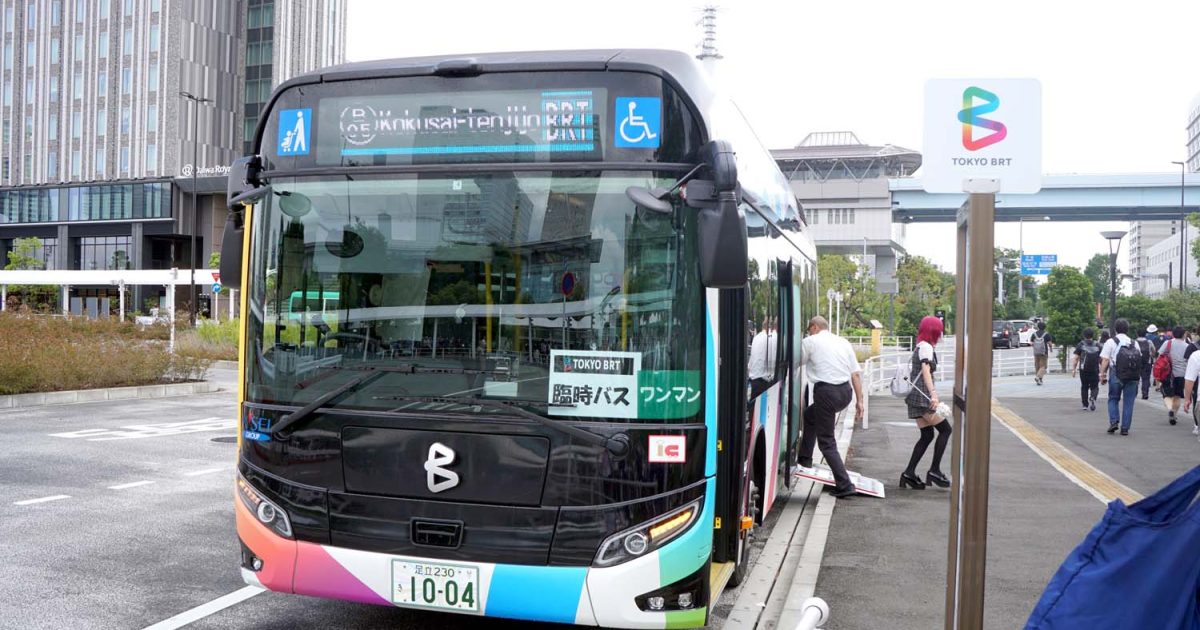 東京BRT　コミケ　臨時　東京ビッグサイト