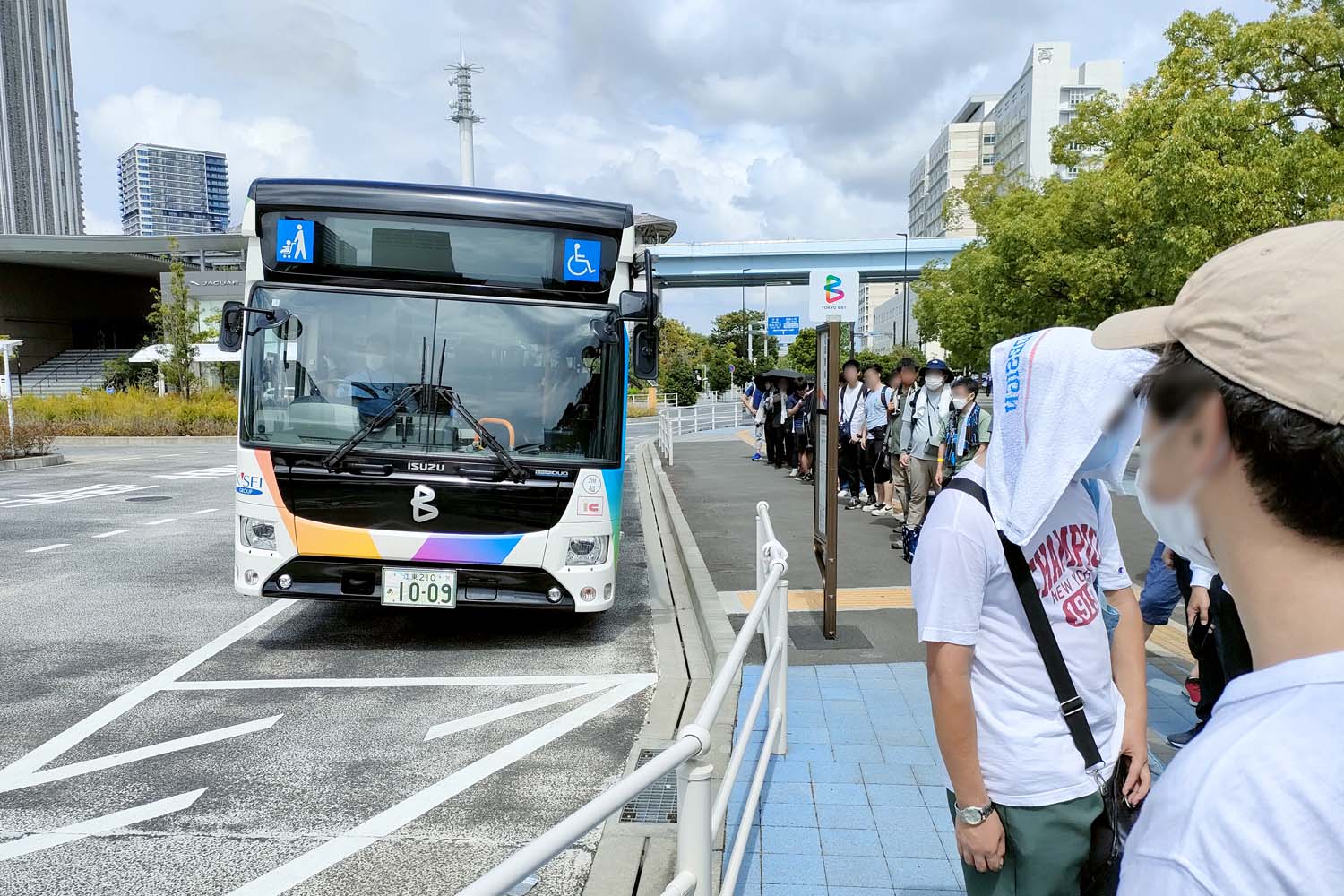 東京BRT　コミケ　臨時　東京ビッグサイト