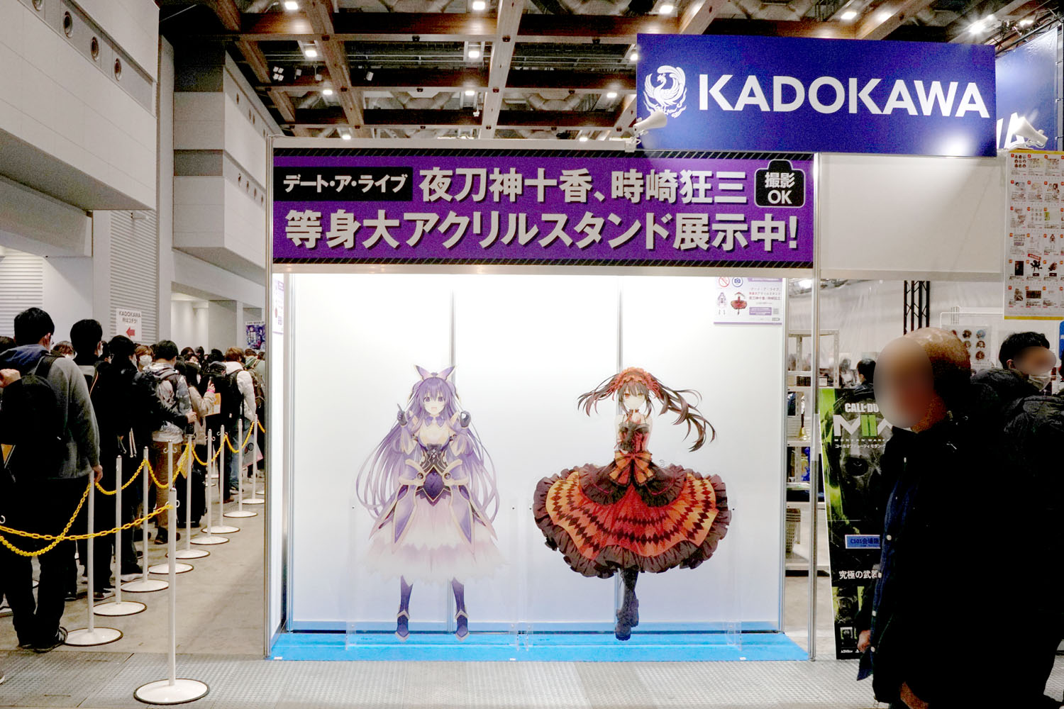KADOKAWA　C101　企業ブース　デート・ア・ライブ　アクリルスタンド