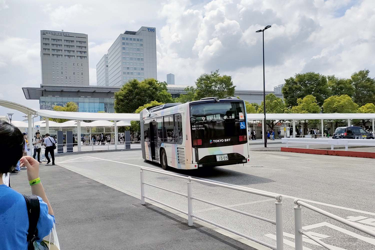 東京BRT　コミケ　臨時　東京ビッグサイト