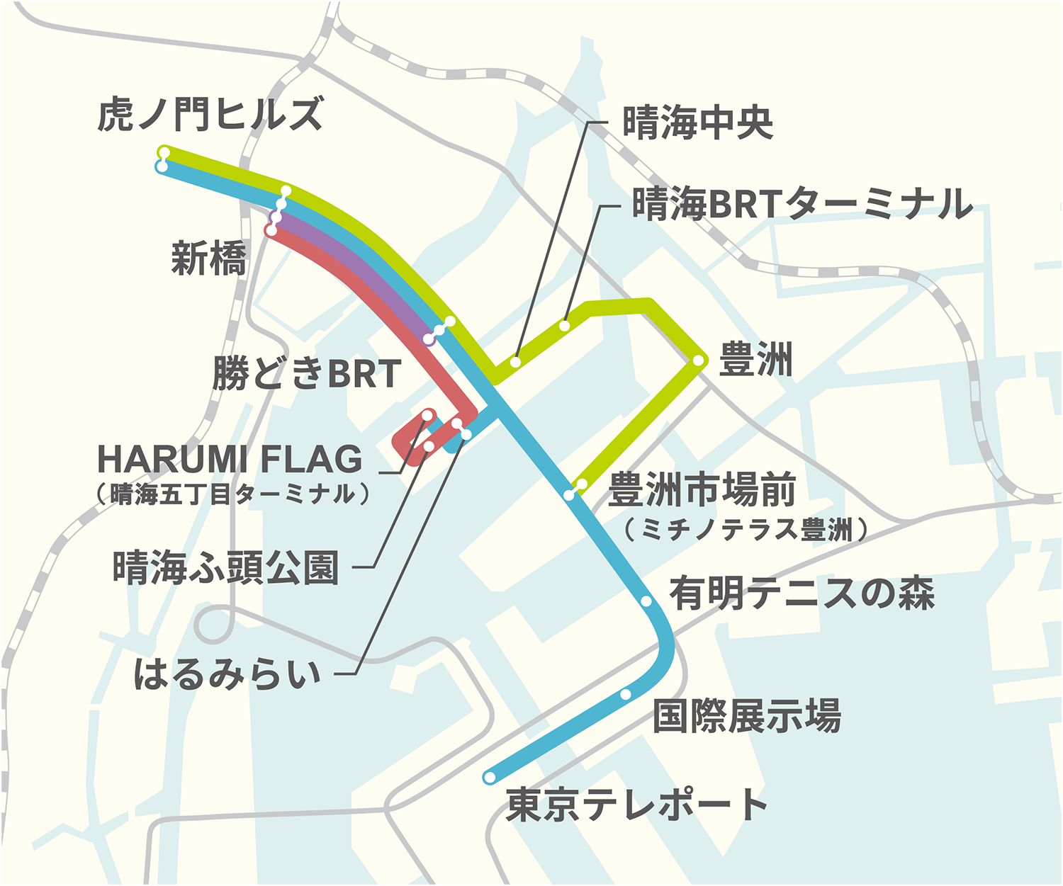 東京BRT 選手村ルート