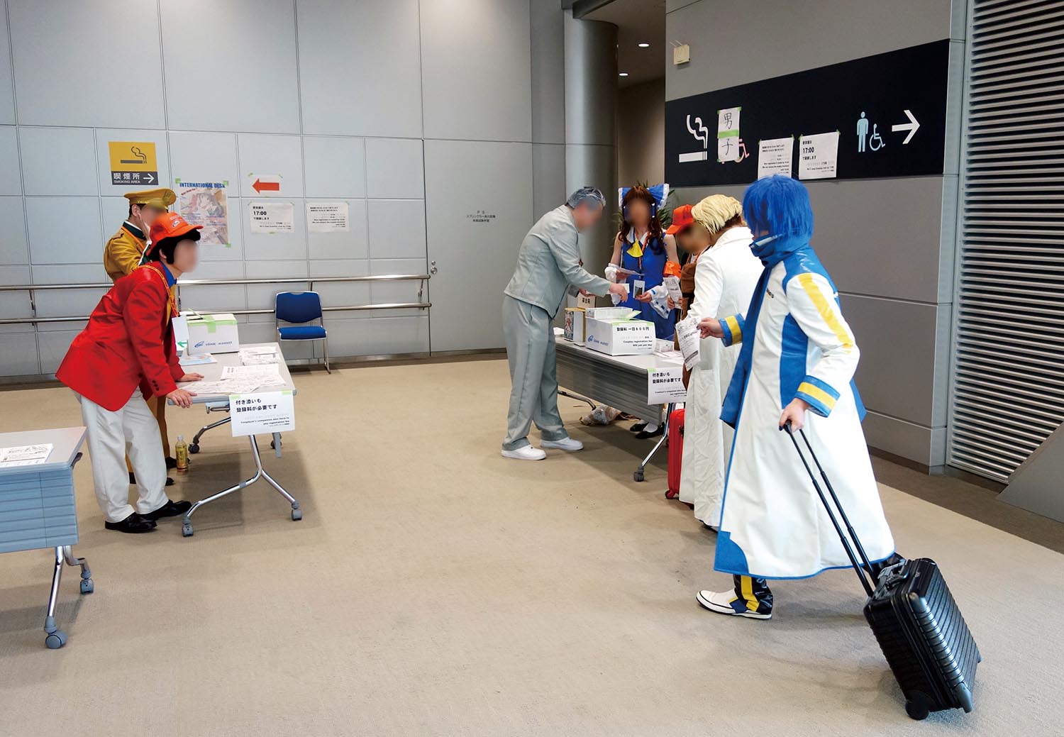 C106　コミケ　夏コミ　コスプレ更衣室　会議棟6F